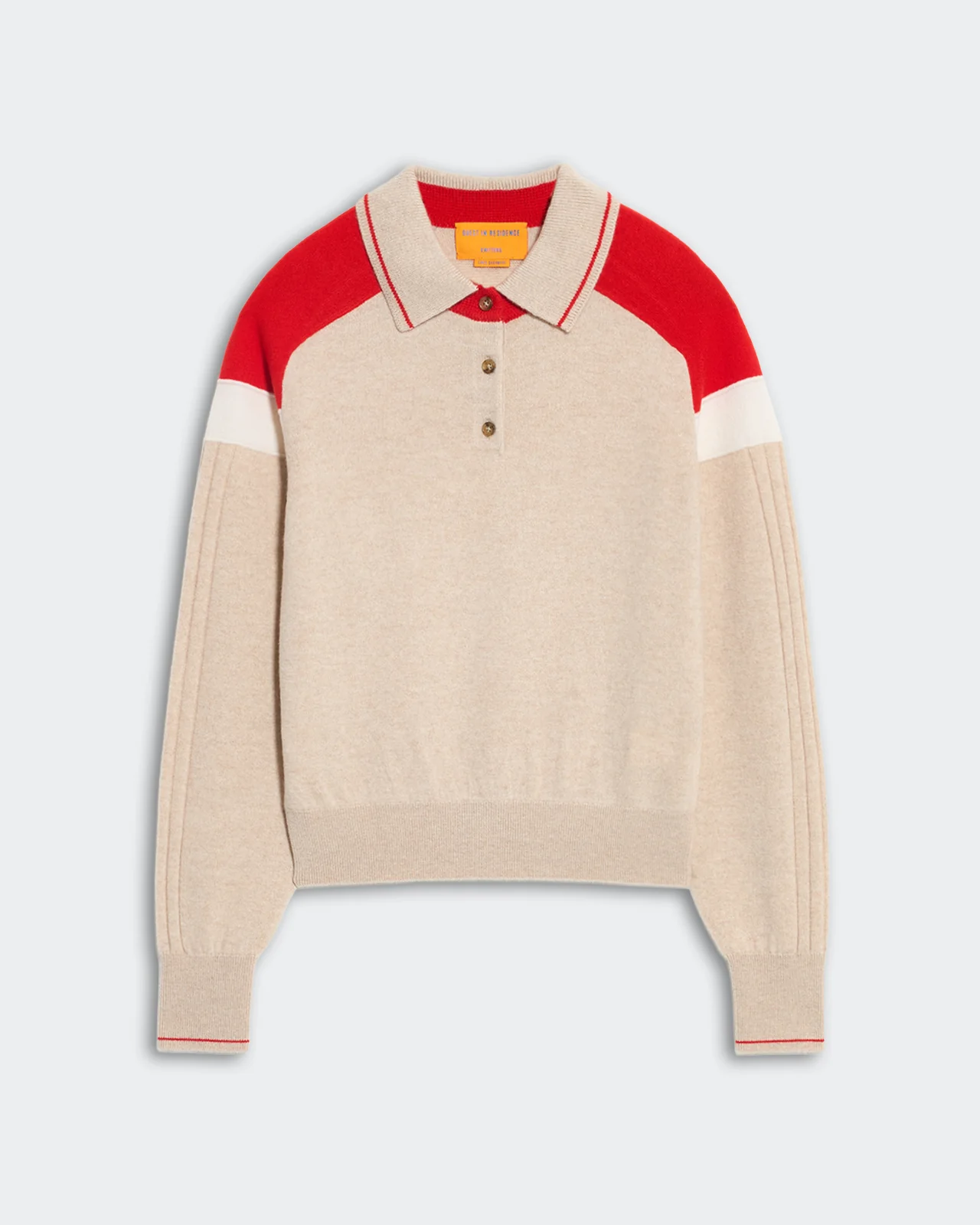 Alpine Collegiate Polo - Sandstone Combo