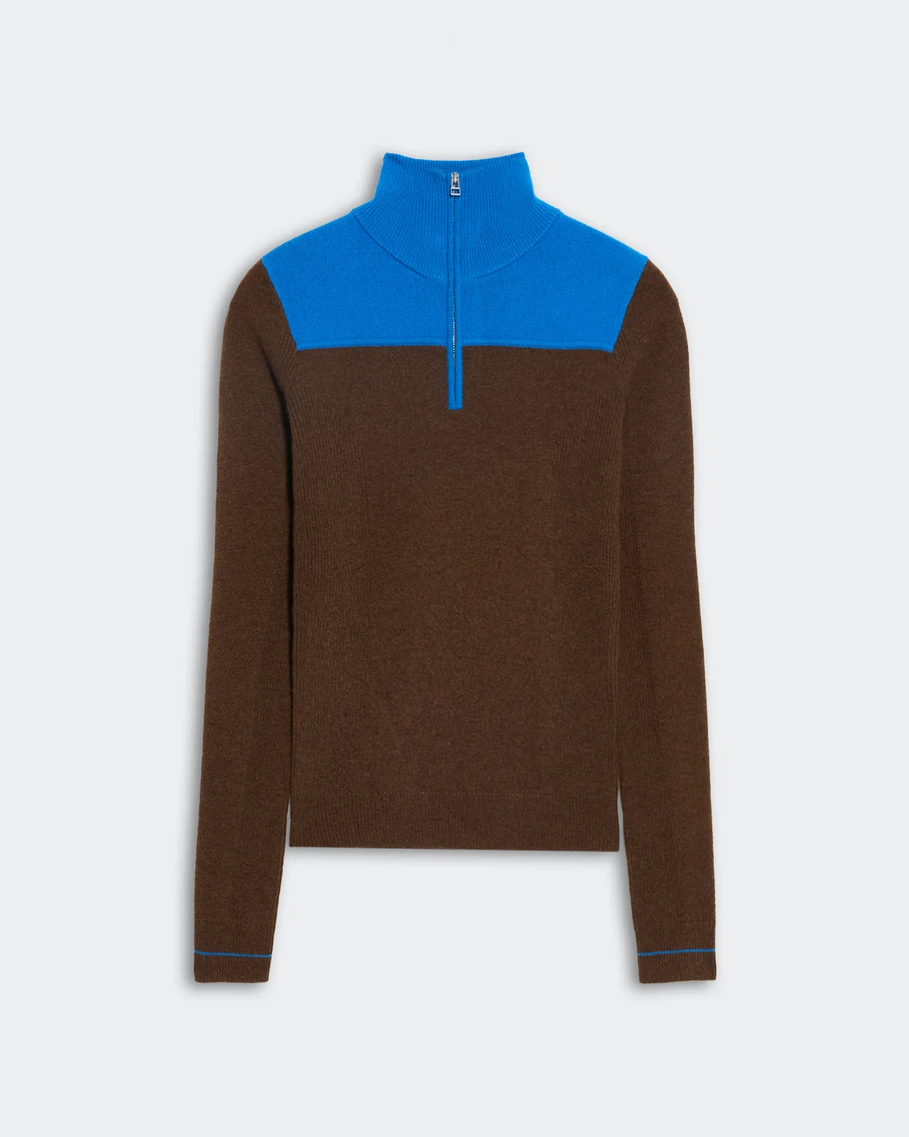 Alpine Half Zip - Chestnut/Twilight