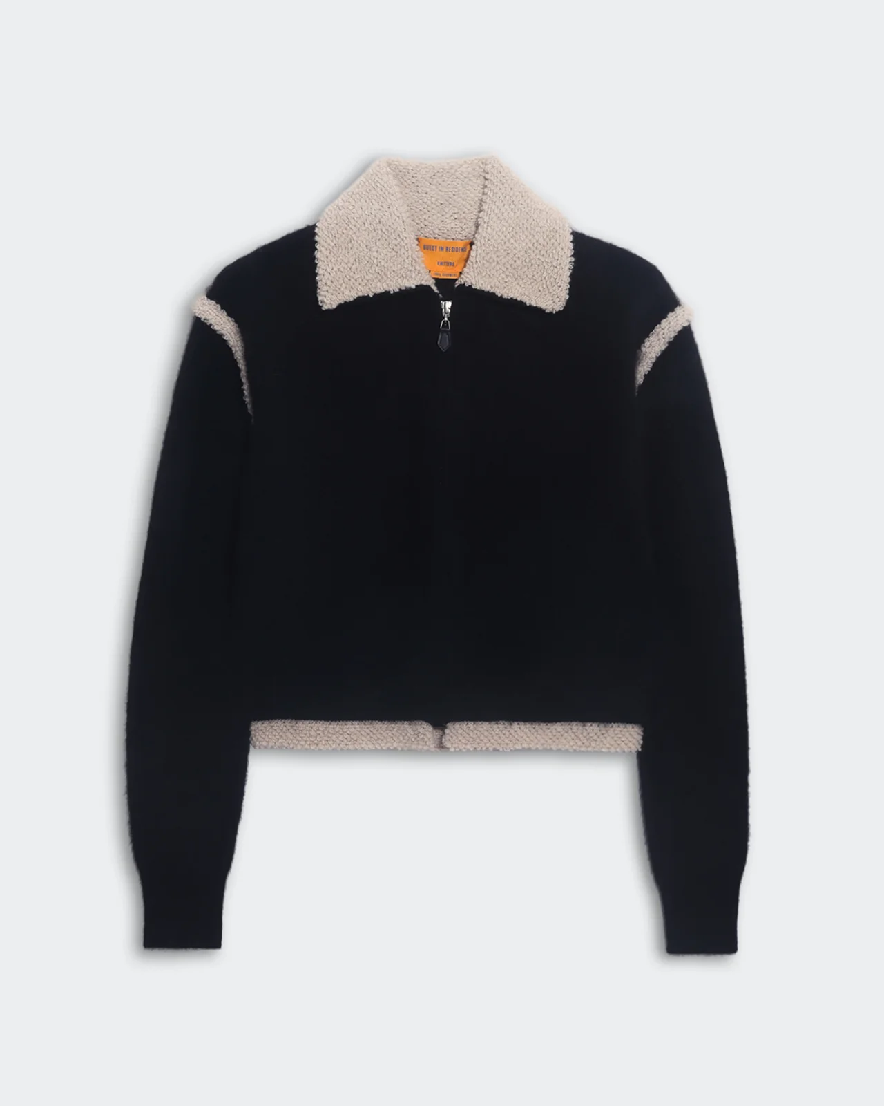 Grizzly Frankie Jacket - Black/Oatmeal