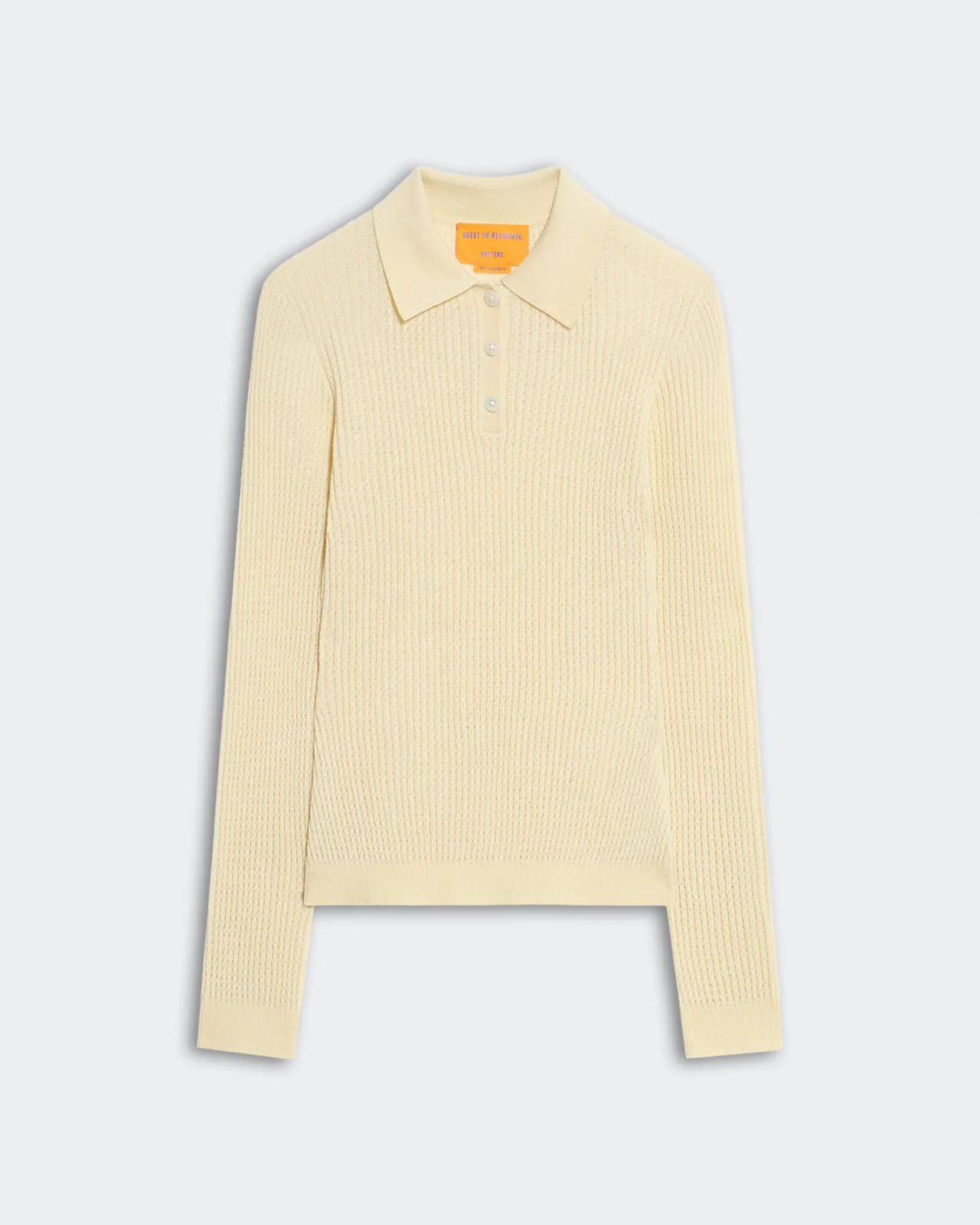L/S Shrunken Polo - Mist