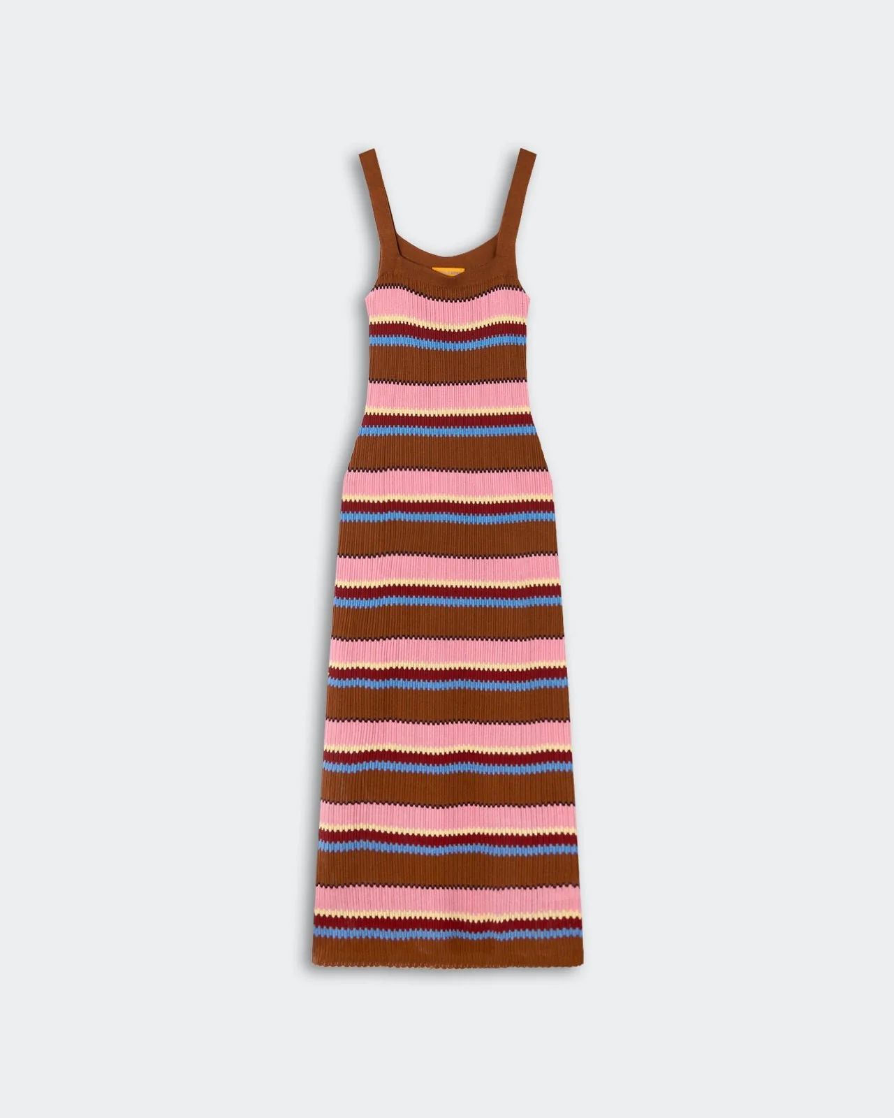 Palazzo Dress - Burnt Sienna Combo